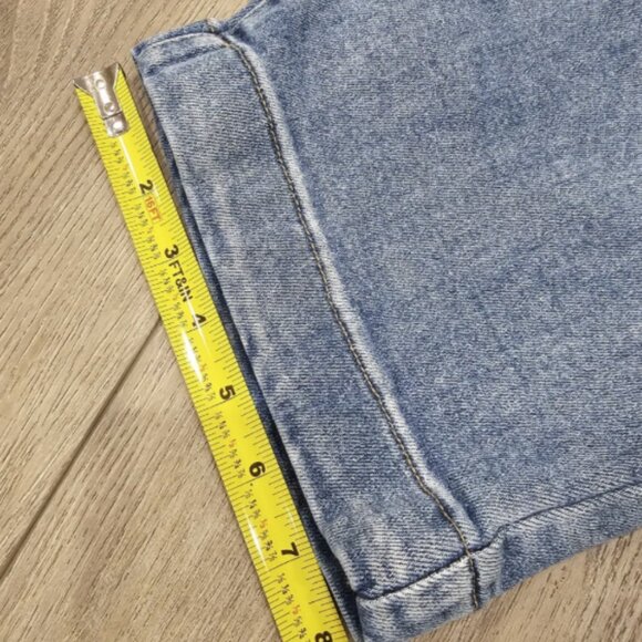 Freckled Poppy x Risen Bootcut Jeans- Women's 11/30 Patch Pocket Stretch Boho - Picture 8 of 13